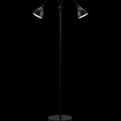 Nordlux Ray dobb. gulvlampe E14 sort
