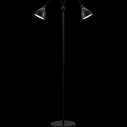 Nordlux Ray dobb. gulvlampe E14 sort