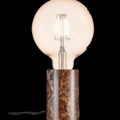 Nordlux Siv Marble bordlampe brun