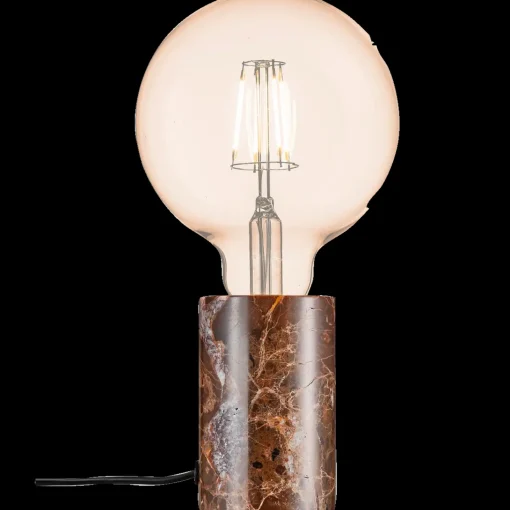 Nordlux Siv Marble bordlampe brun