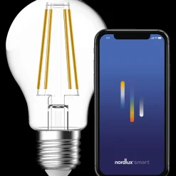 Nordlux smart pære LED E27 A60 CCT 4,7W klar
