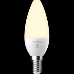 Nordlux smart pære LED E14 C35 4,9W hvid