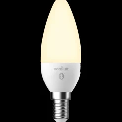 Nordlux smart pære LED E14 C35 4,7W hvid