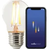 Nordlux smart pære LED E27 filament G45 4,7W klar