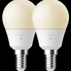 Nordlux smart pære LED E14 G45 4,5W hvid 2 pk