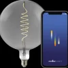 Nordlux smart pære LED E27 G200 4,7W røgfarvet