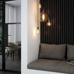 Nordlux smart pære LED E27 ST64 4,7W ravfarvet