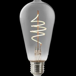 Nordlux smart pære LED E27 ST64 4,7W røgfarvet