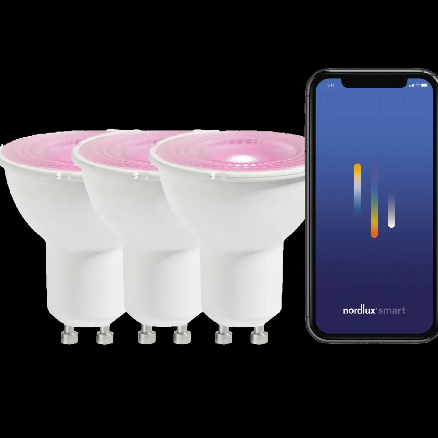 Nordlux smart pære LED GU10 color 3 pk