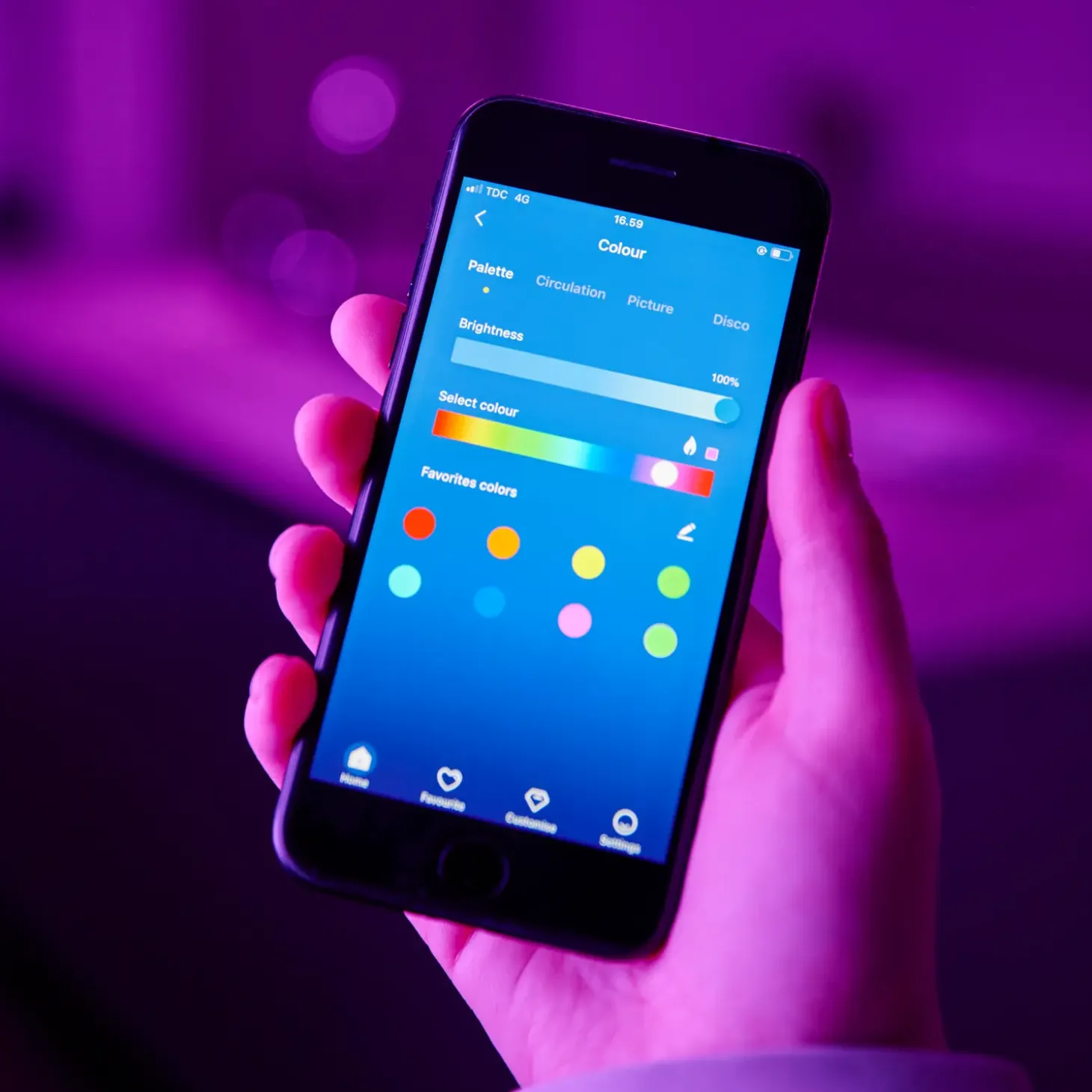 Nordlux smart pære LED GU10 color 3 pk