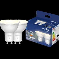 Nordlux smart pære LED GU10 SMD hvid 2 pak