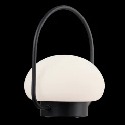 Nordlux Sponge batteri havelampe to-go Ø20 hvid/sort