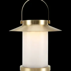 Nordlux Temple To-Go 30 solcellelampe messing