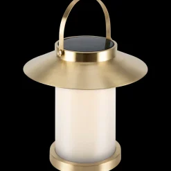 Nordlux Temple To-Go 30 solcellelampe messing