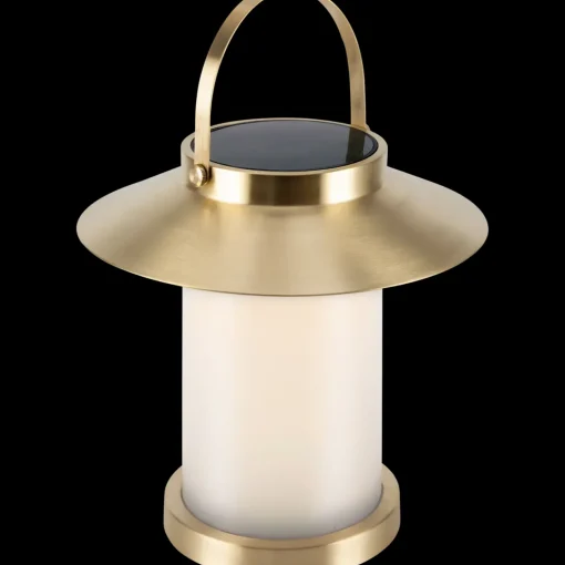 Nordlux Temple To-Go 30 solcellelampe messing