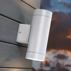 Nordlux Tin Maxi udendørs væglampe hvid