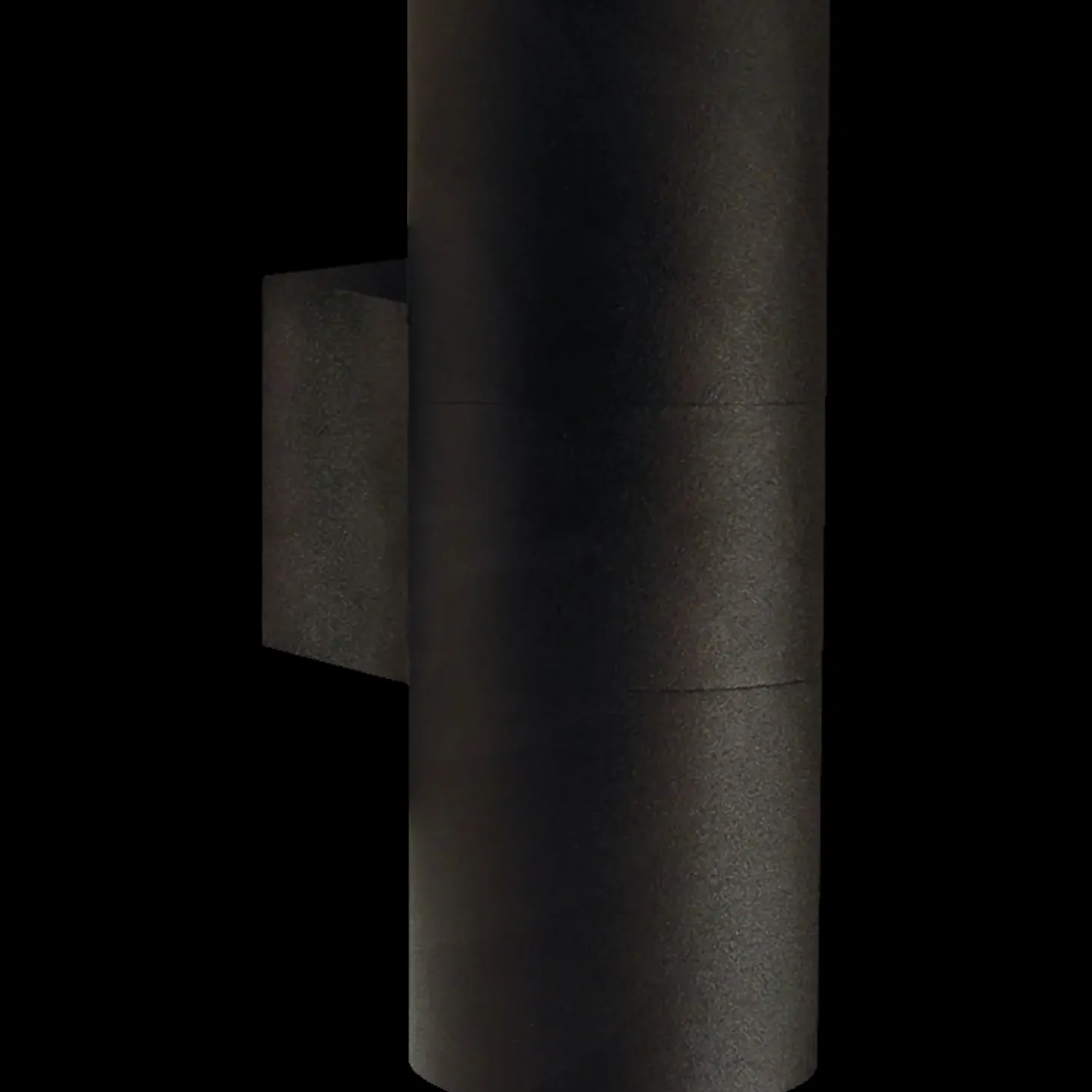 Nordlux Tin Maxi udendørs væglampe 2 lyskilder sort