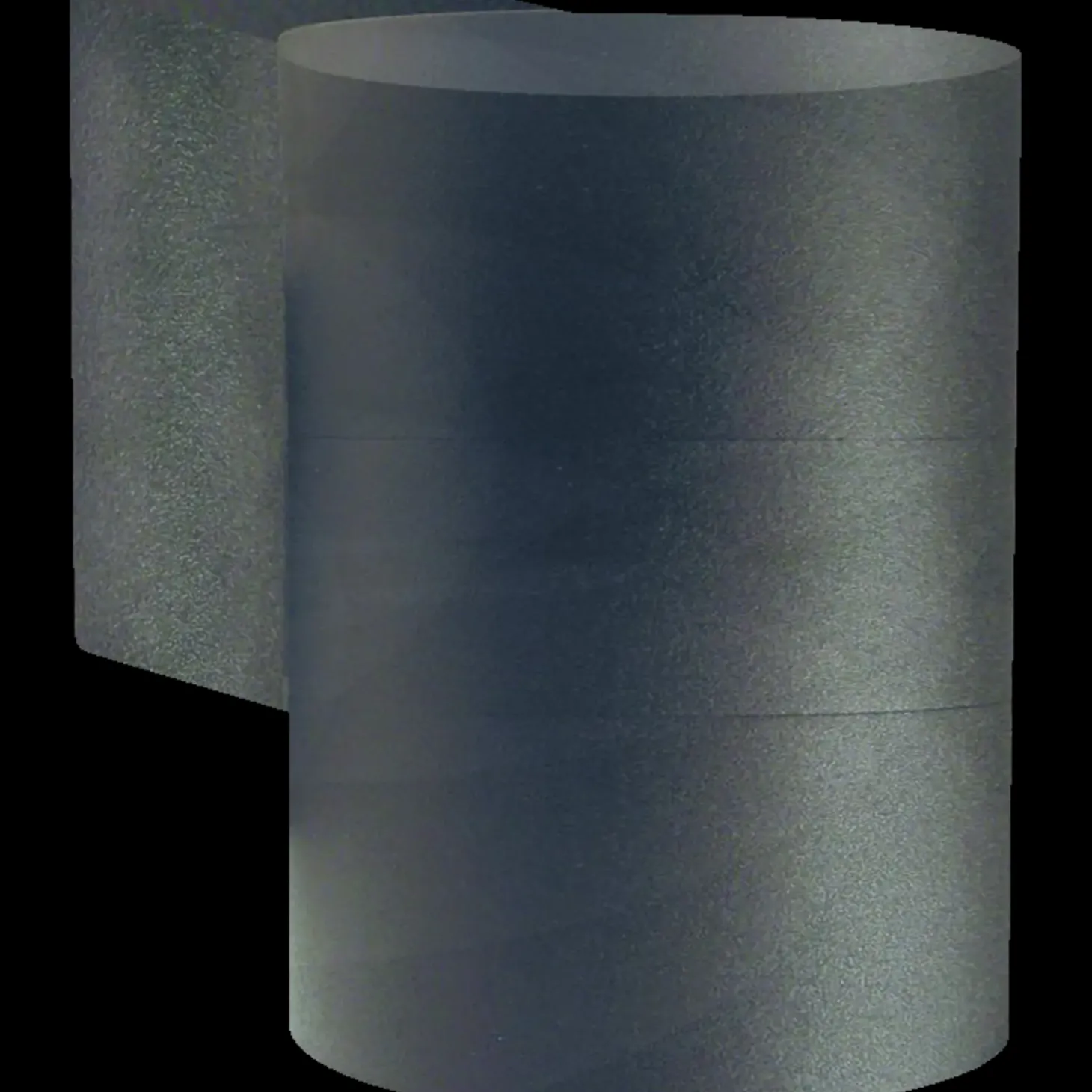 Nordlux Tin Maxi udendørs væglampe 2 lyskilder sort