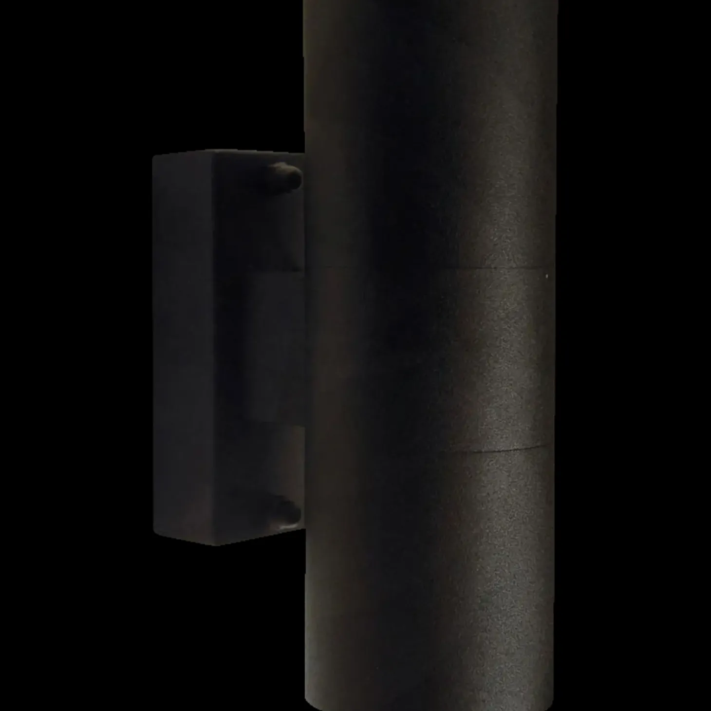 Nordlux Tin udendørs væglampe 2 lyskilder sort