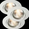 Nordlux Trition indbygningsspot 3-kit hvid