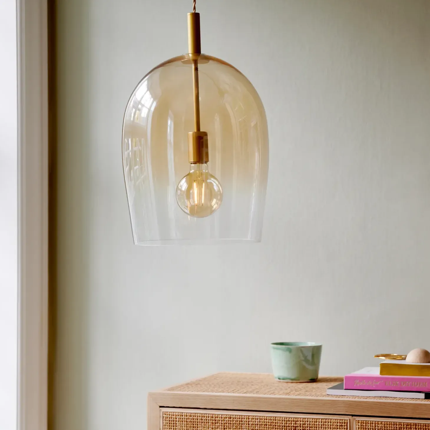 Nordlux Uma 30 pendel amber