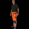 Ocean Medusa vandtæt arbejdsbukser hi-vis orange/navy str. 2XL