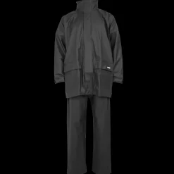 Ocean regntøj regnsæt PU sort str. 2XL