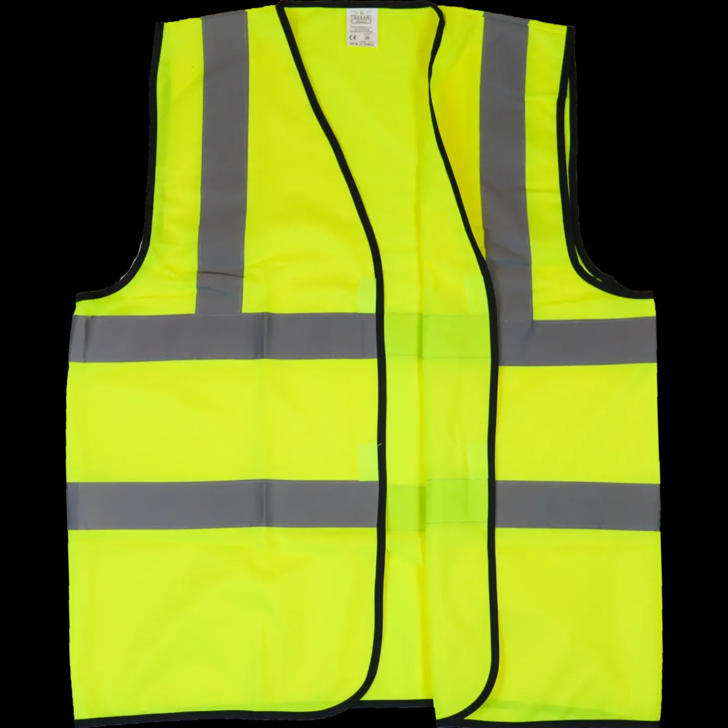 Ocean Safety arbejdsvest gul str. L