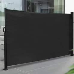 Outfit udtrækssejl 3x4,1 m sort