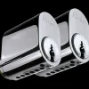 Oval cylinder 1660 m/GDS pakning rustik look 2 stk