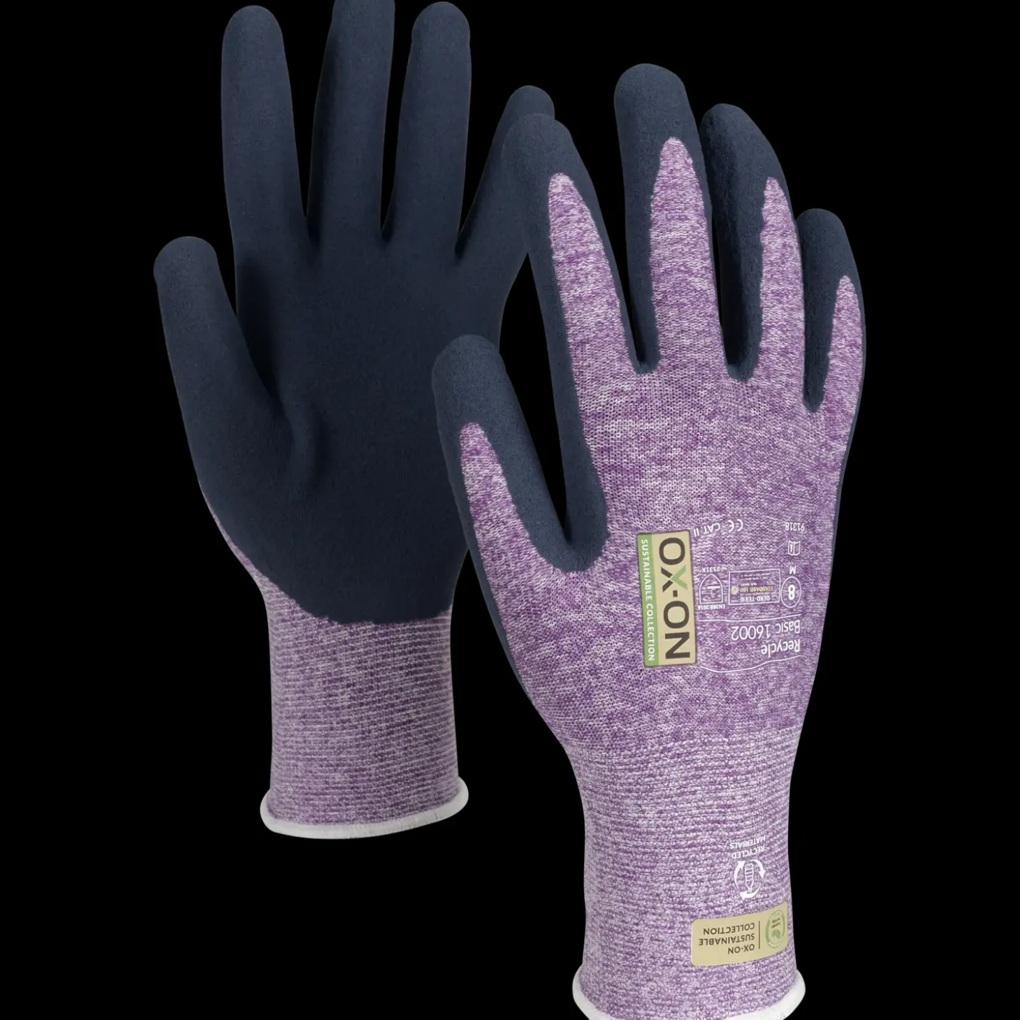 OX-ON 16002 Recycle Basic arbejdshandske str. 7