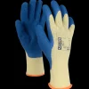OX-ON Flexible Comfort 1302 handske gul/blå str. CE 08