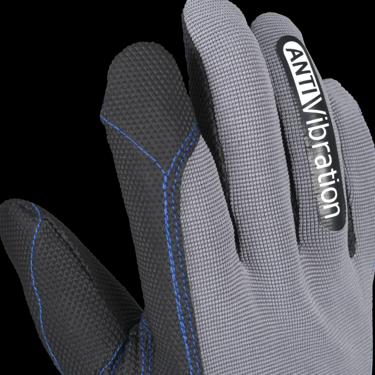 OX-ON Vibration 12000 vibrationshandske sort/grå str. CE 10