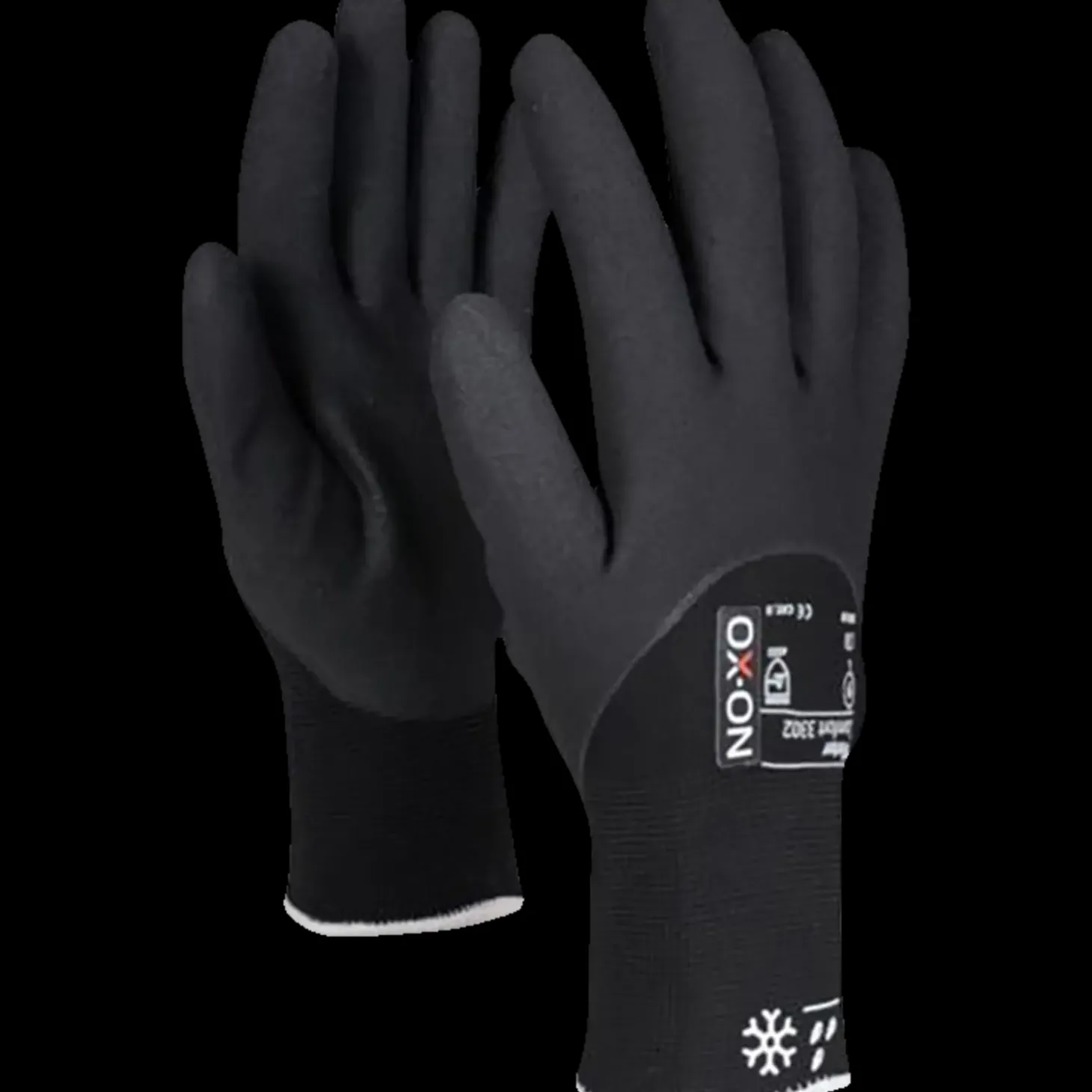 OX-ON Winter Comfort 3302 vinterhandske sort str. CE 10