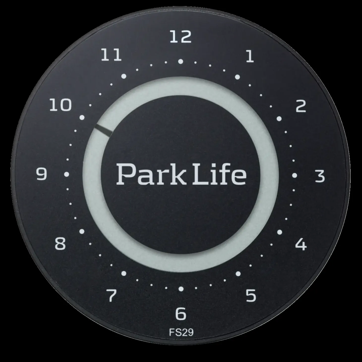 Park Life parkeringsskive - sort