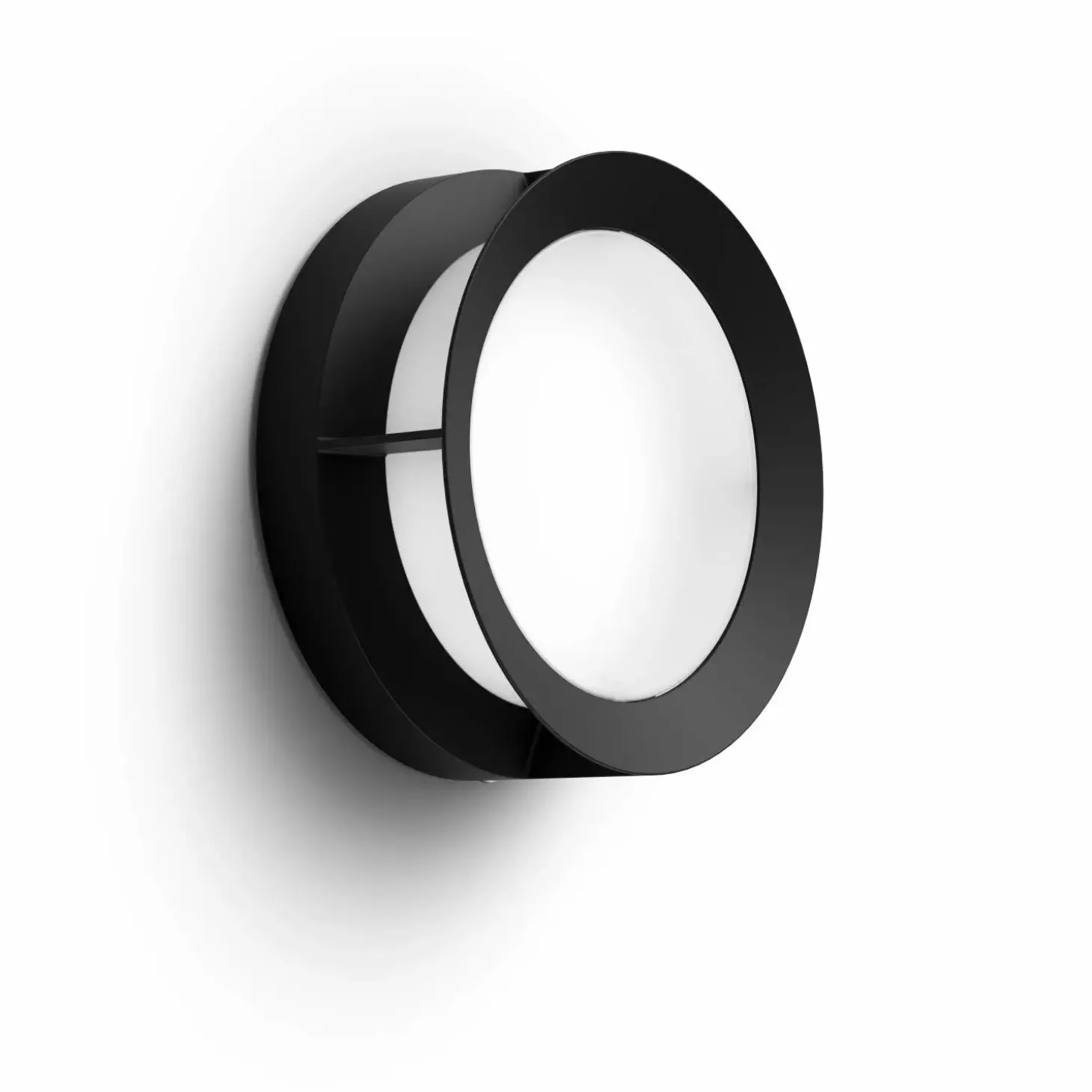 Philips Actea udendørs væglampe sort