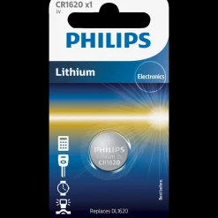 Philips CR1620 knapcellebatteri 1 stk.