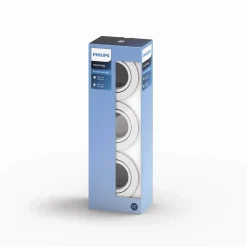 Philips Donegal indbygningsspot 3 stk hvid