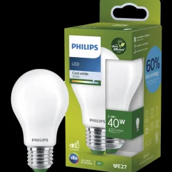 Philips filament pære E27 varm hvid 4-60W