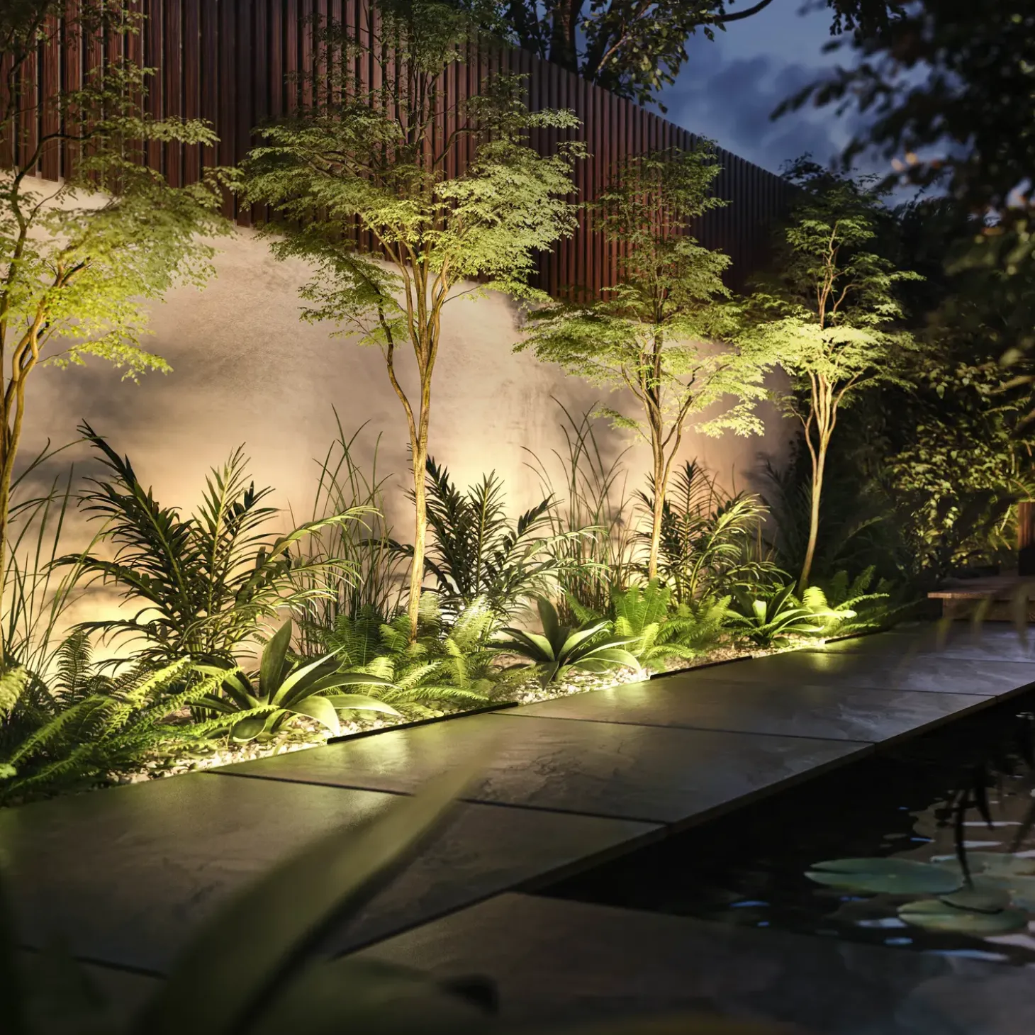 Philips Hue Amarant udendørs projektør 20W sort