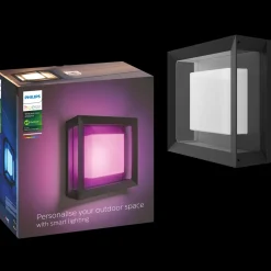 Philips Hue Econic udendørs væglampe 15W sort