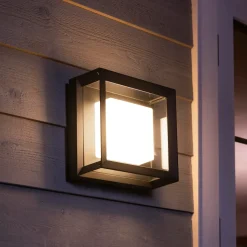 Philips Hue Econic udendørs væglampe 15W sort