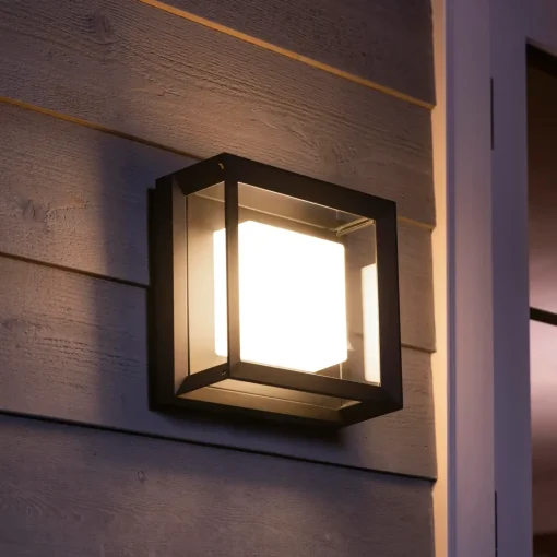 Philips Hue Econic udendørs væglampe 15W sort