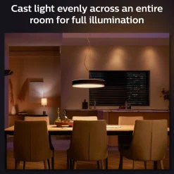 Philips Hue Enrave pendel Ø42,5 mm 33,5W sort