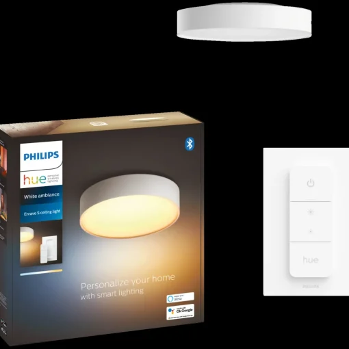 Philips Hue Enrave S plafond Ø26,1 cm 9,6W hvid