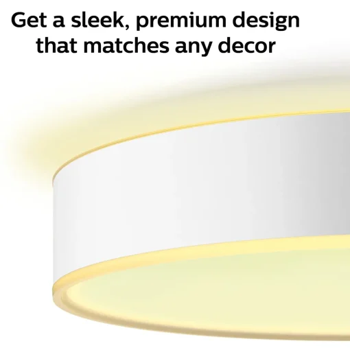 Philips Hue Enrave S plafond Ø26,1 cm 9,6W hvid