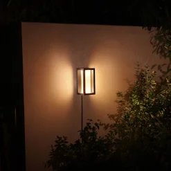 Philips Hue Impress udendørs væglampe 2x8W sort