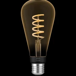Philips Hue LED edison pære E27 7W ST72 filament hvid ambiente