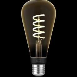 Philips Hue LED edison pære E27 7W ST72 filament hvid ambiente