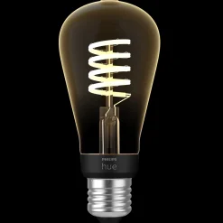 Philips Hue LED edison pære E27 7W ST64 filament hvid ambie